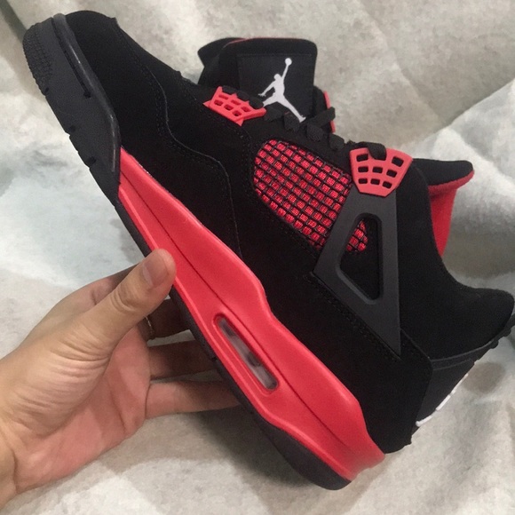 Air Jordan 4 retro red thunder - Picture 3 of 5